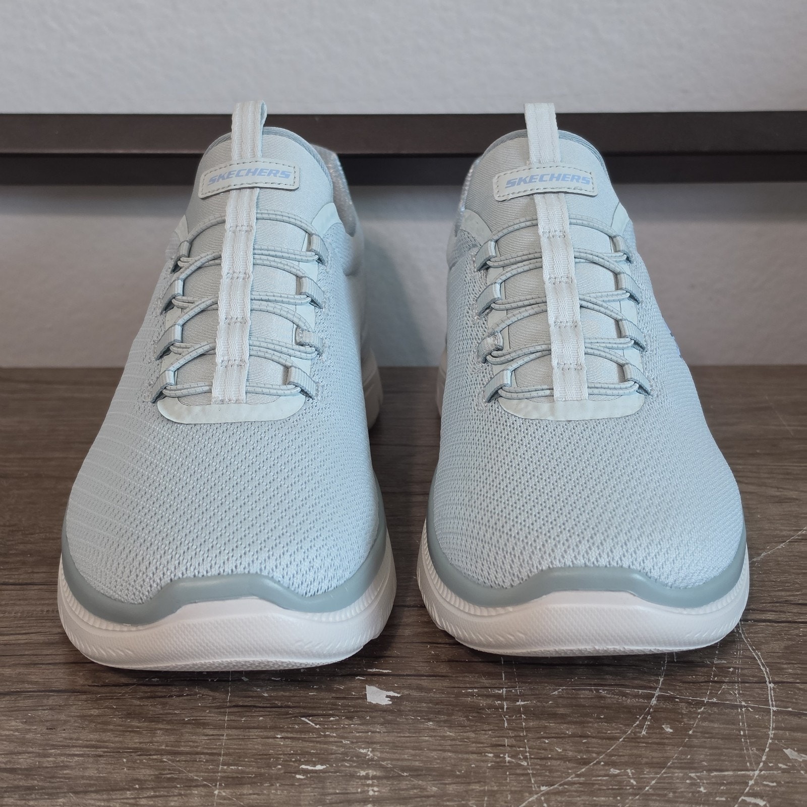 Skechers Summits Plus Summer Haze Women's Slip-On Casual Shoes Size 10 Blue — image 2 of 8